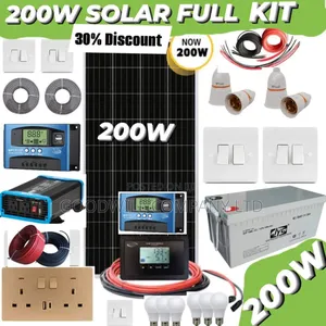 200w Solar Kit With German Solar Panel