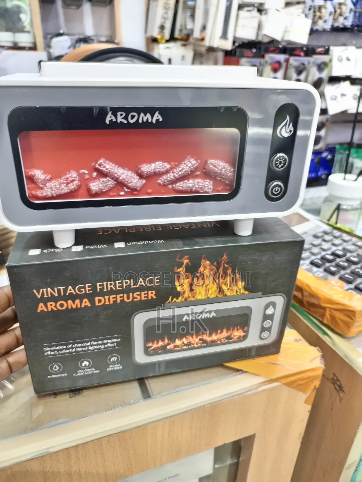 Vintage Fireplace Aroma Diffuser