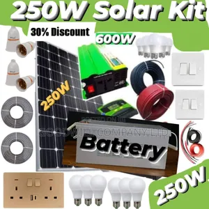 250w Solar Kit With German Solar Panel