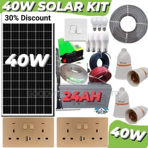 40w Solar Kit With German Solar Panel