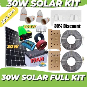 30w Solar Kit With German Solar Panel