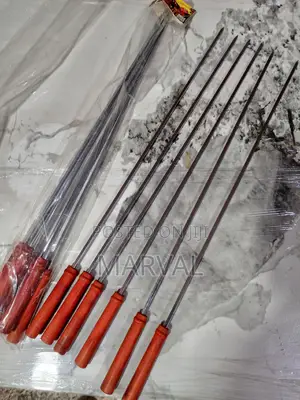 6pcs Heavy Duty Long Barbecue Skewers