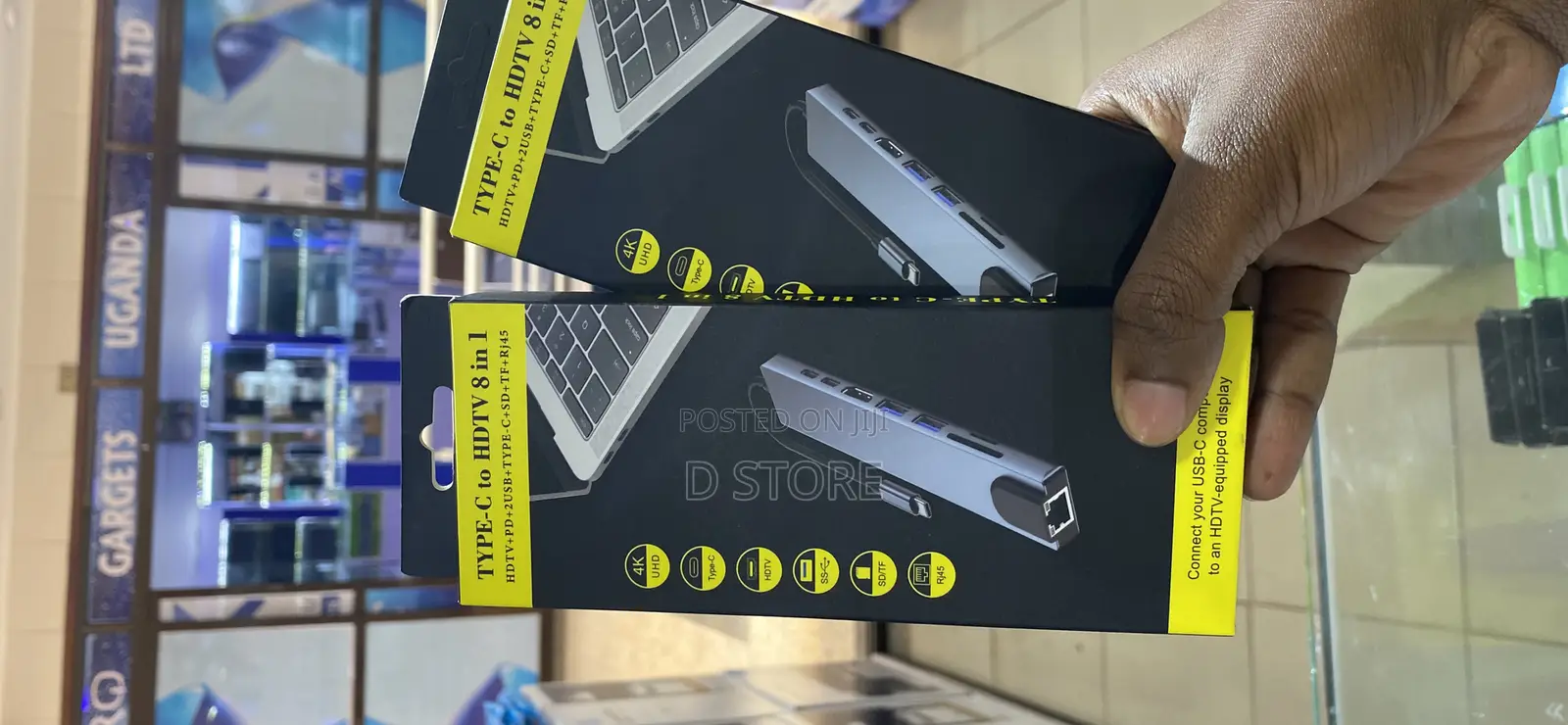 Type C to HDTV 8 in 1
