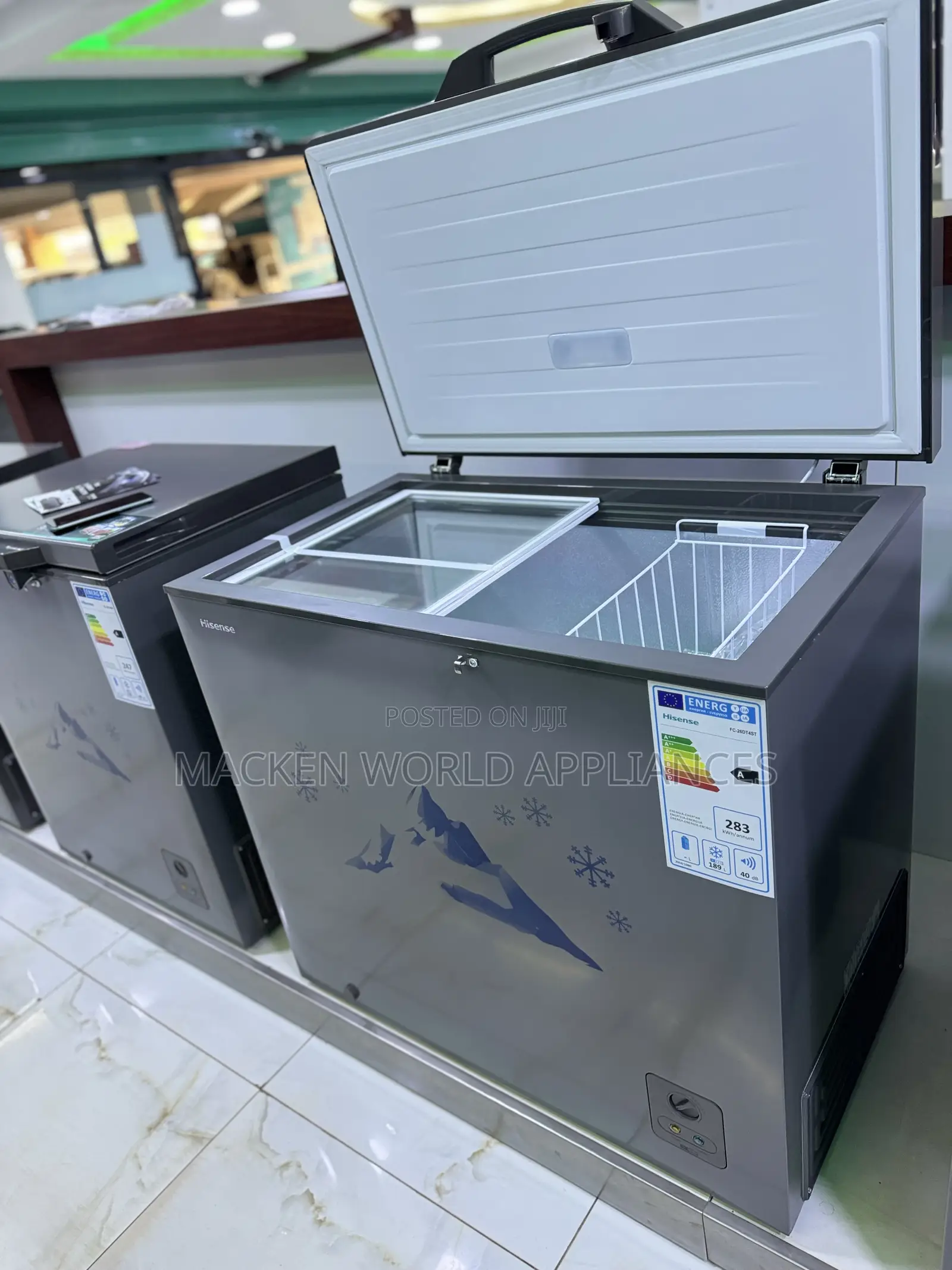 HISENSE 260 Liters Chest Freezer New