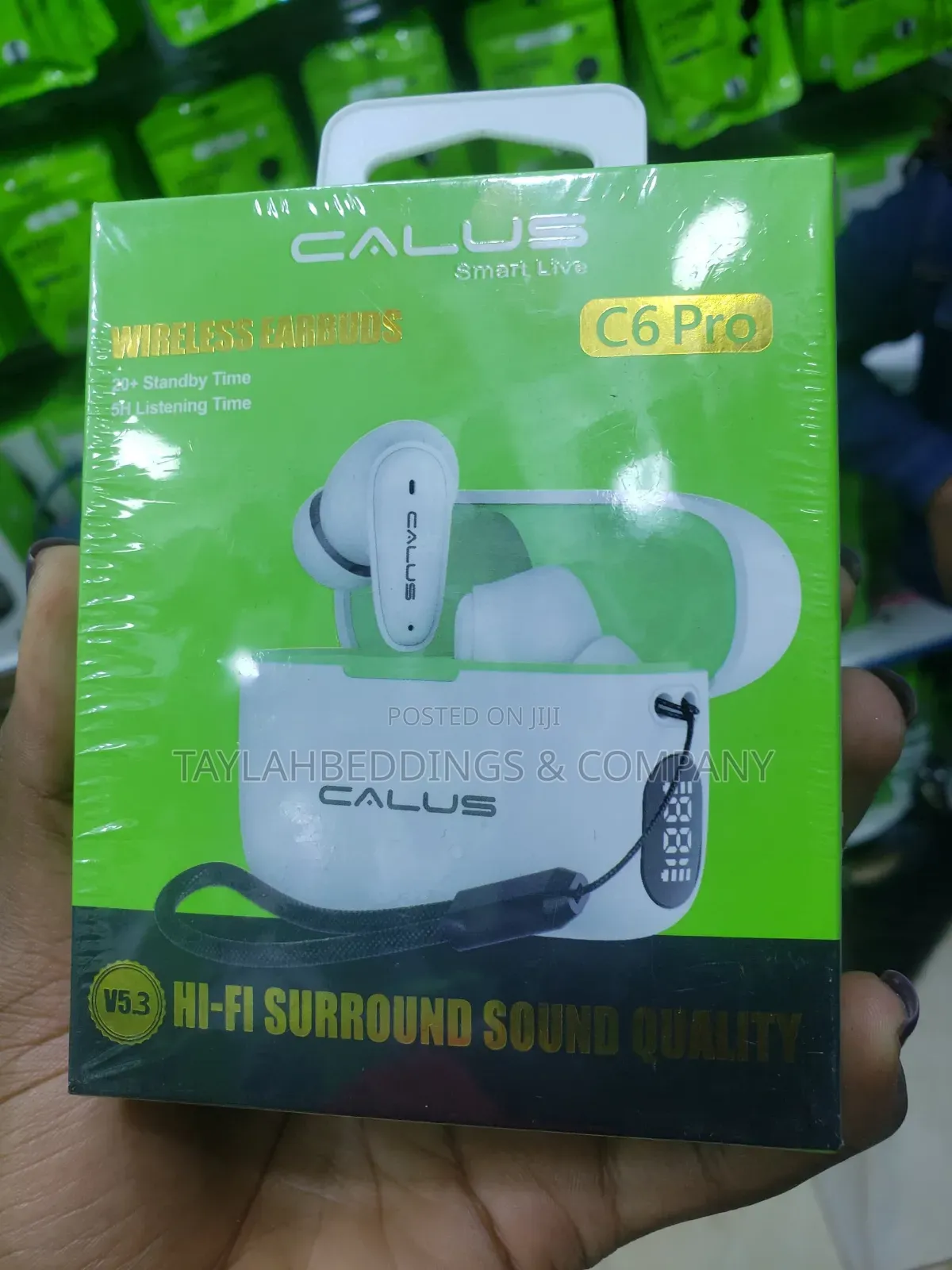 Calus C6 Pro Earbuds - Bass Booster