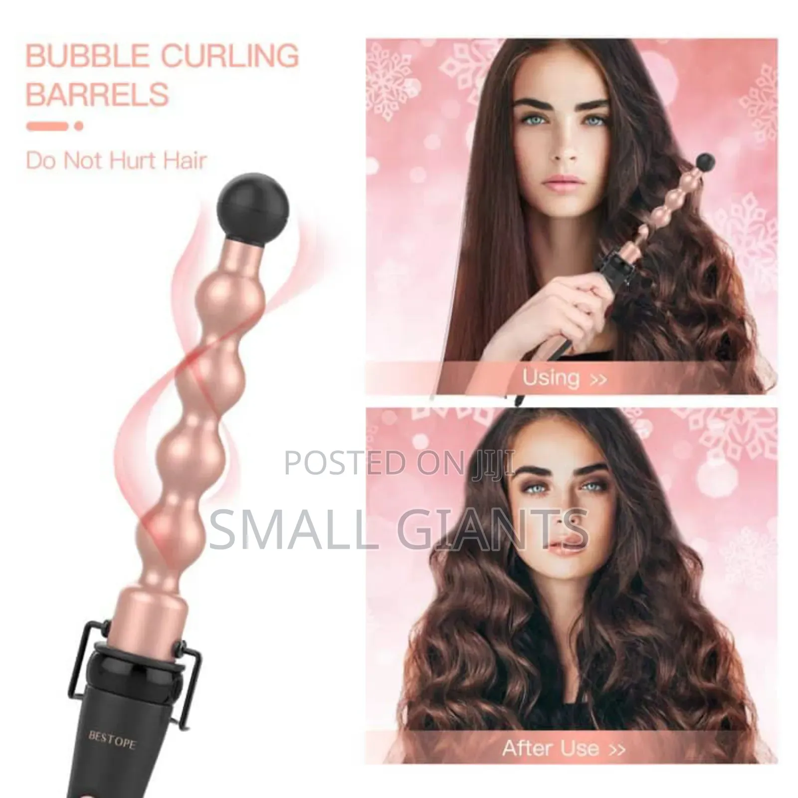 5in1 Multifunctional Interchangeable Ceramic Hair Curler Set