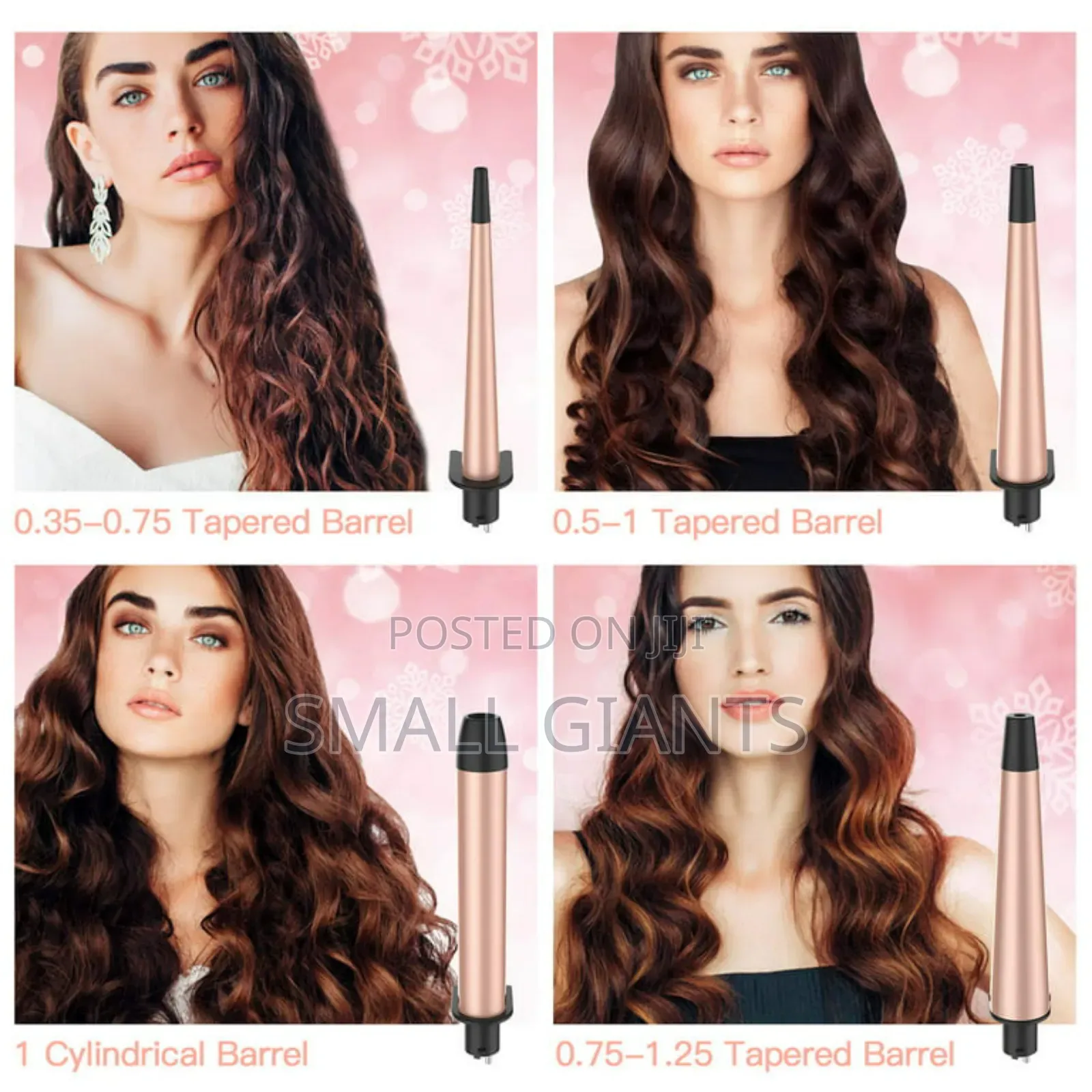 5in1 Multifunctional Interchangeable Ceramic Hair Curler Set