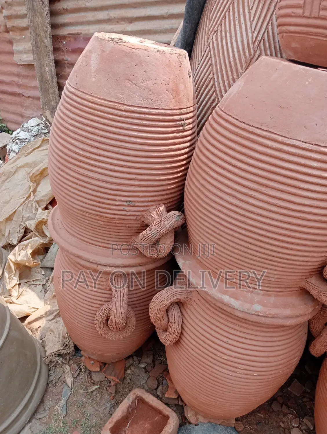 Pots of Flowers