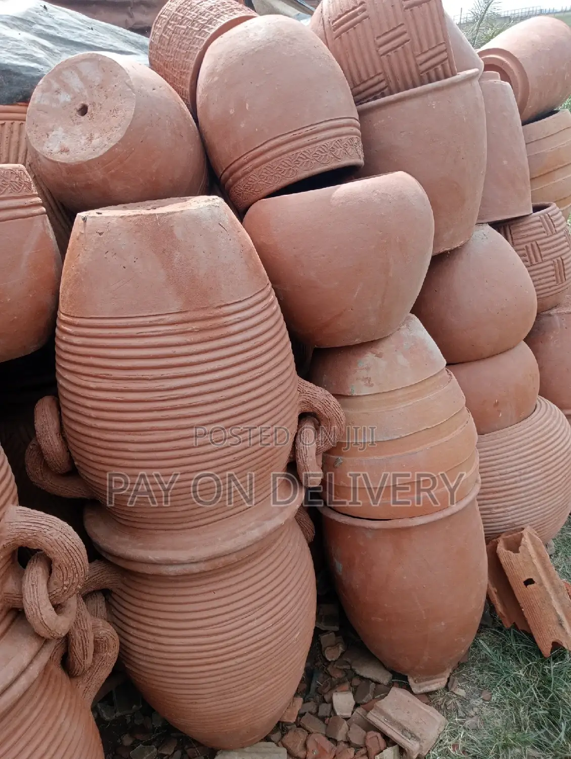 Pots of Flowers