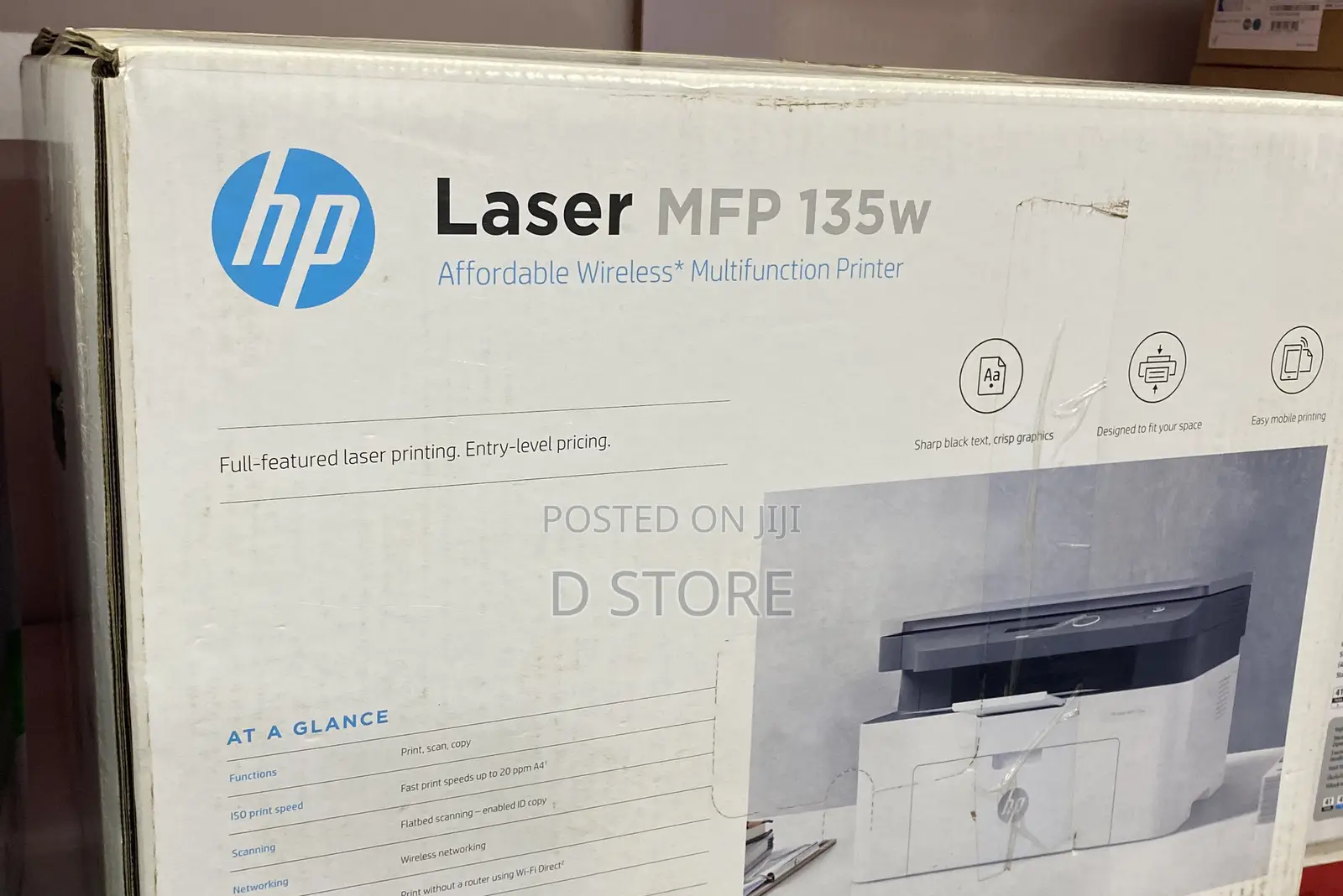 Hp Laser MFP 135w Printer