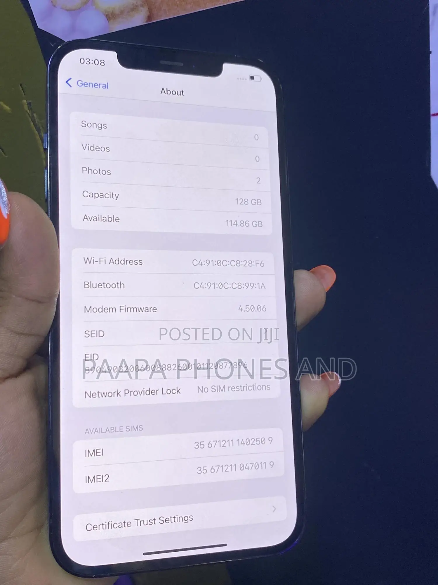 Apple iPhone 12 Pro Max 128 GB Black