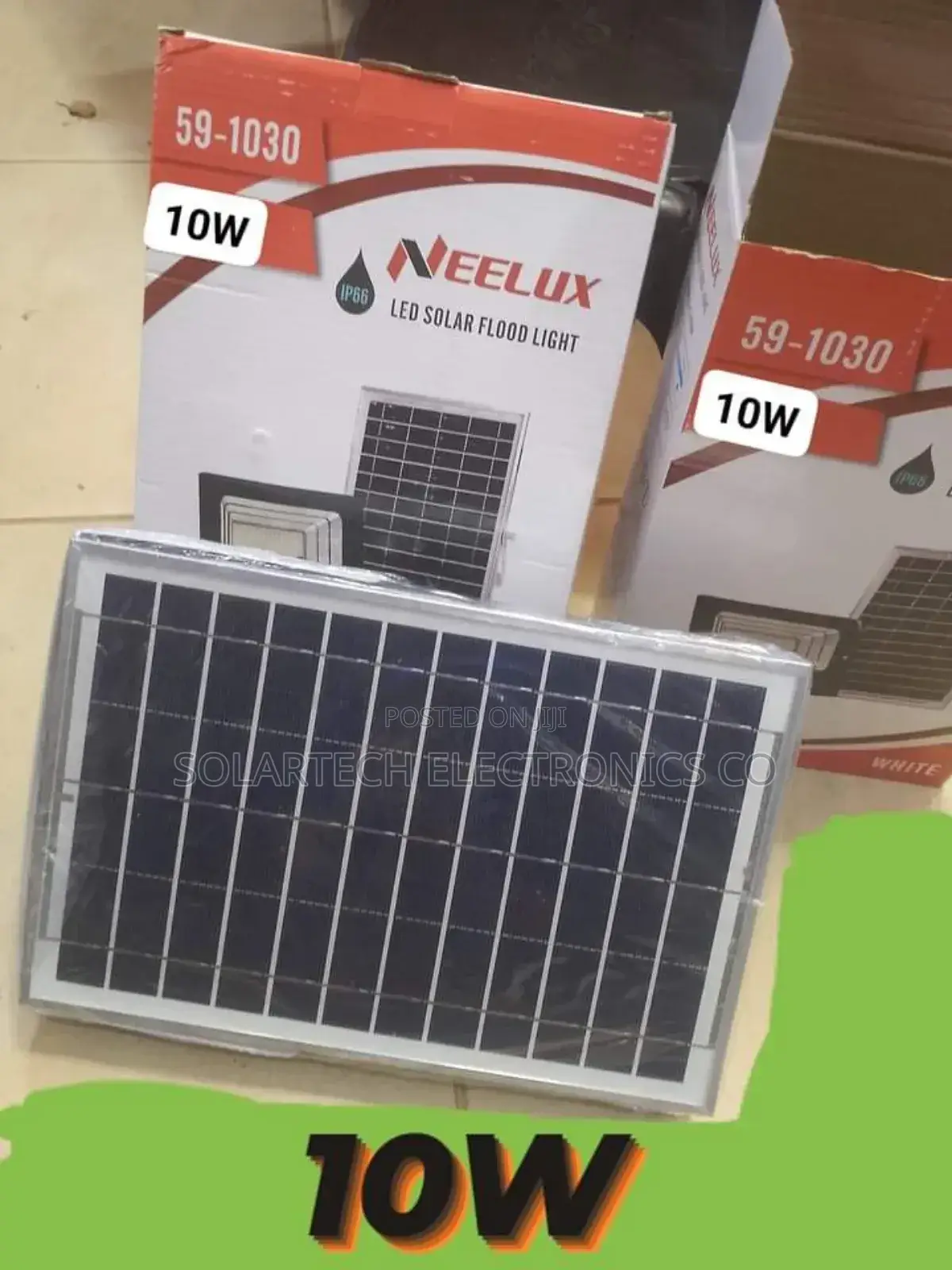 10W Neelux Solar Flood Lights