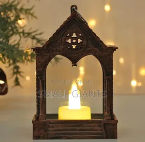 Flickering Flame LED Candle Lantern