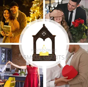 Flickering Flame LED Candle Lantern
