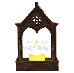 Flickering Flame LED Candle Lantern