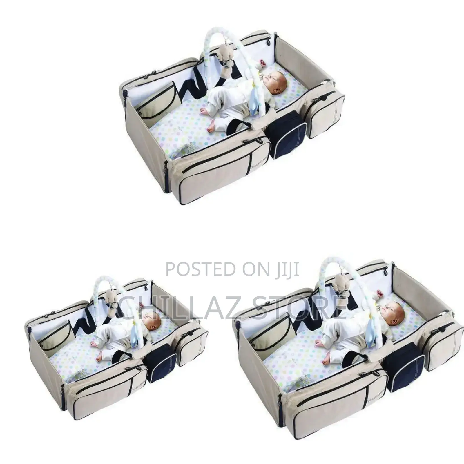 2 in 1 Baby Diaper Bed