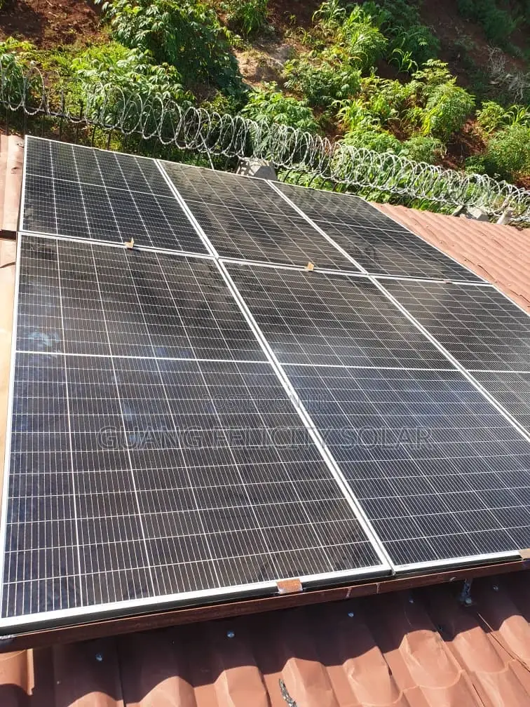 550w Mono Crystalline Solar Panels Mounting