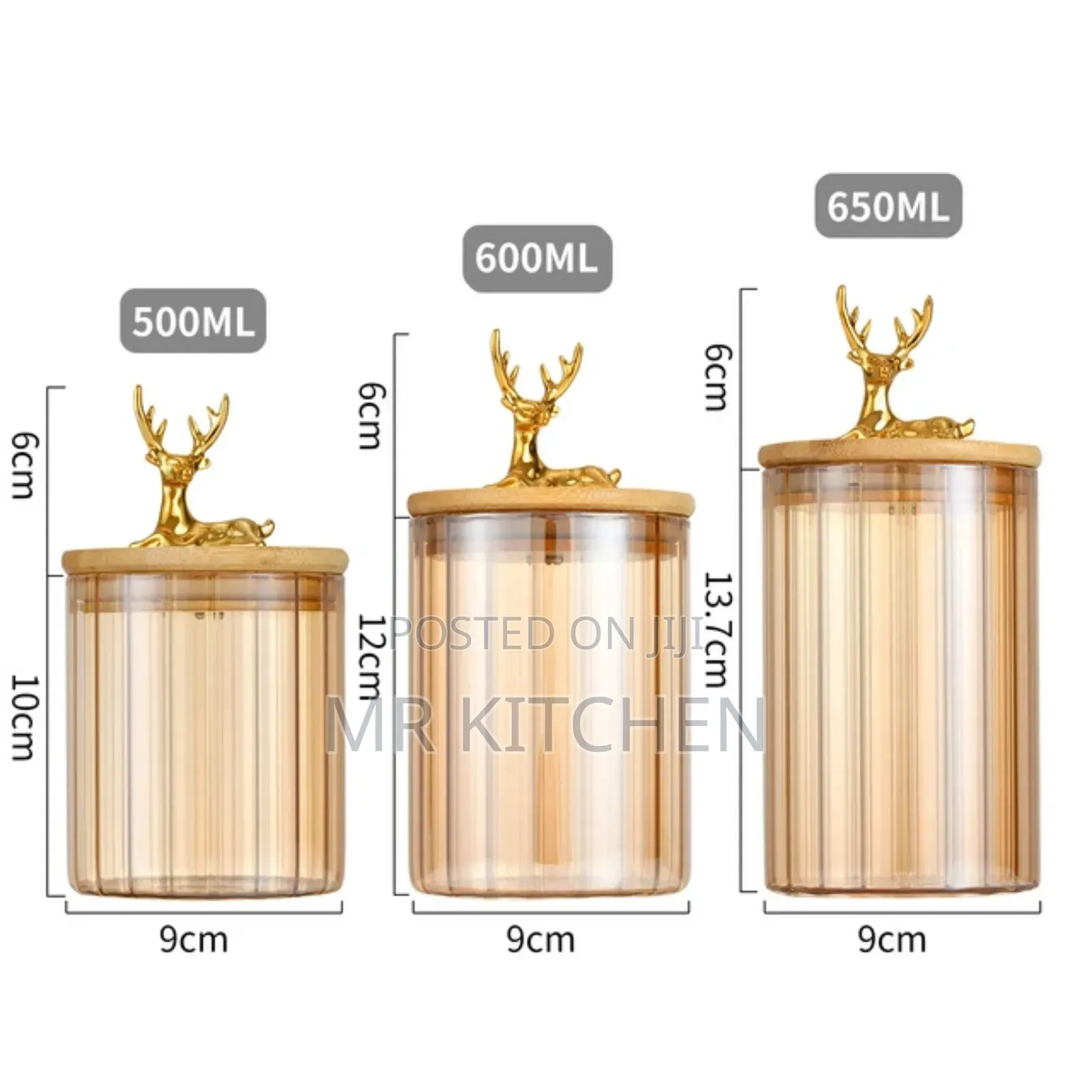 Unquie Food Storage Glass Jur