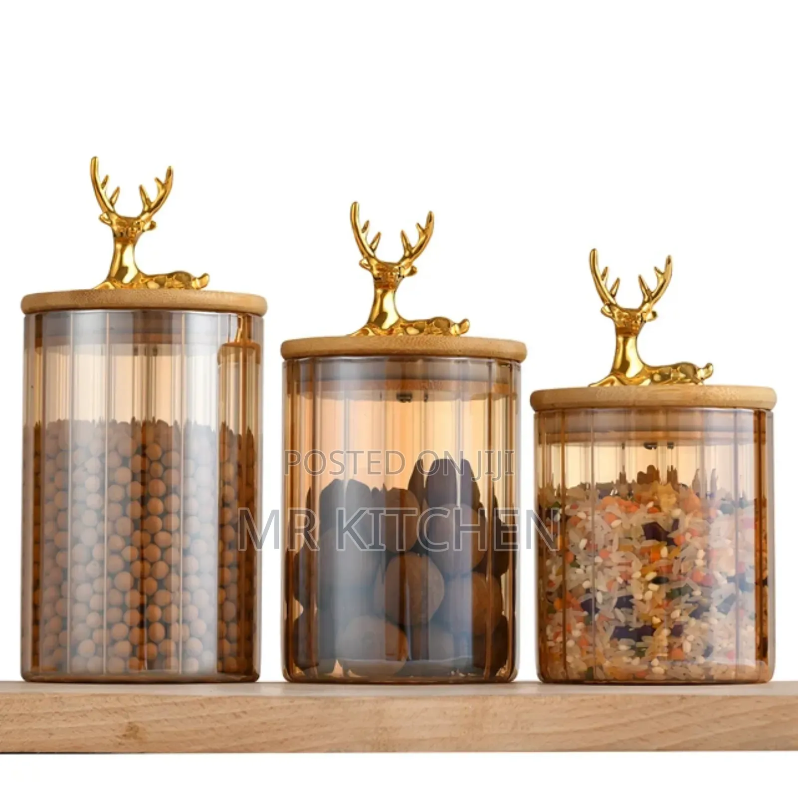 Unquie Food Storage Glass Jur