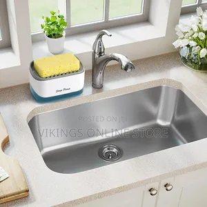 Creative Kitchen Soap Dispenser Box Sponge Holder