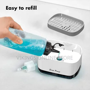 Creative Kitchen Soap Dispenser Box Sponge Holder
