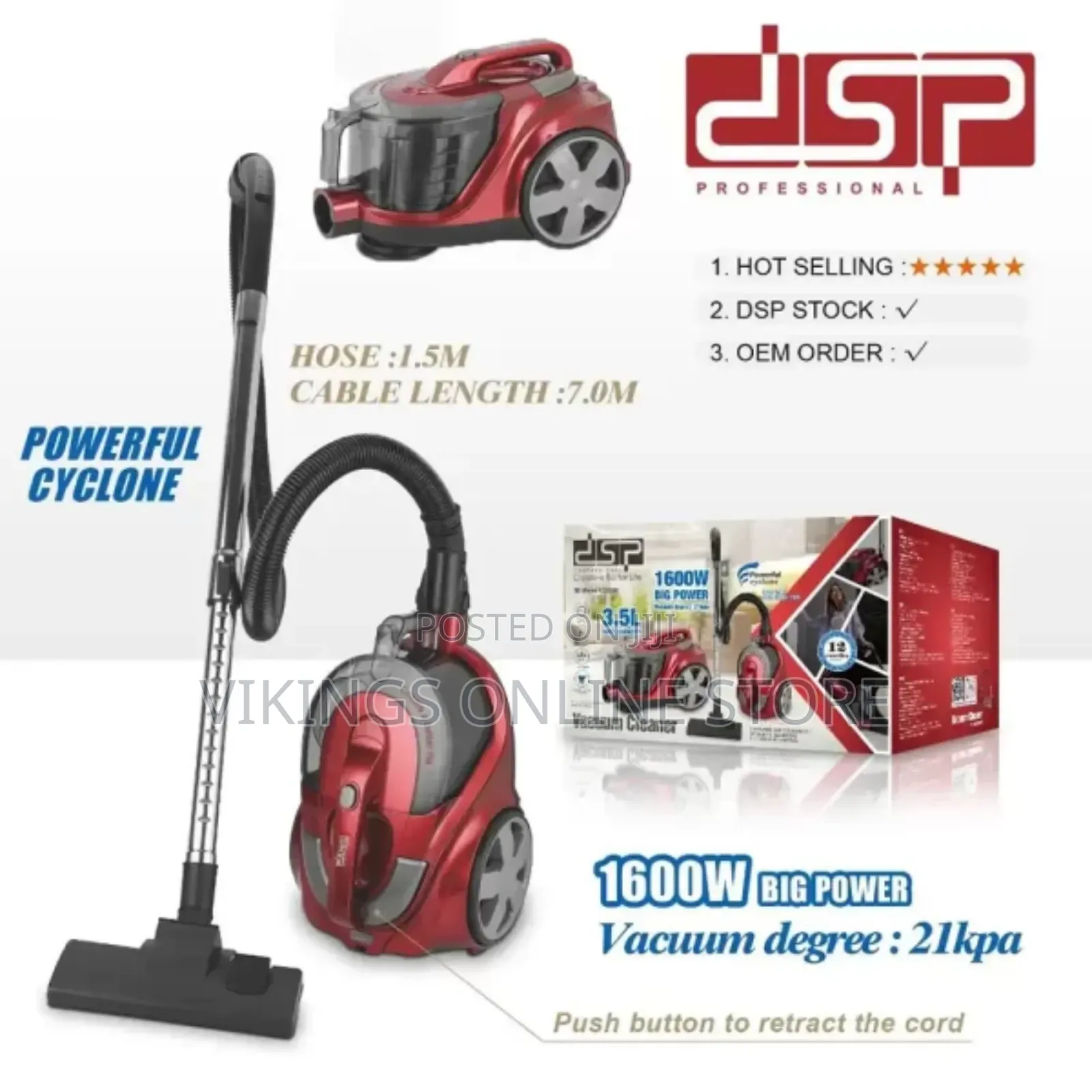 3.5L DSP Vacuum Cleaner