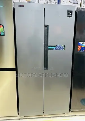 Hisense 560 Liters Frost Free Refrigerator Gray