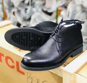 Original Black Clarks Gentle Leather Ankle Boots