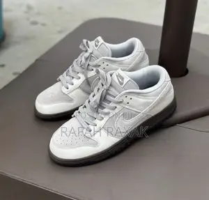 Original Grey Nike Dunk Low Ironstone Sneakers