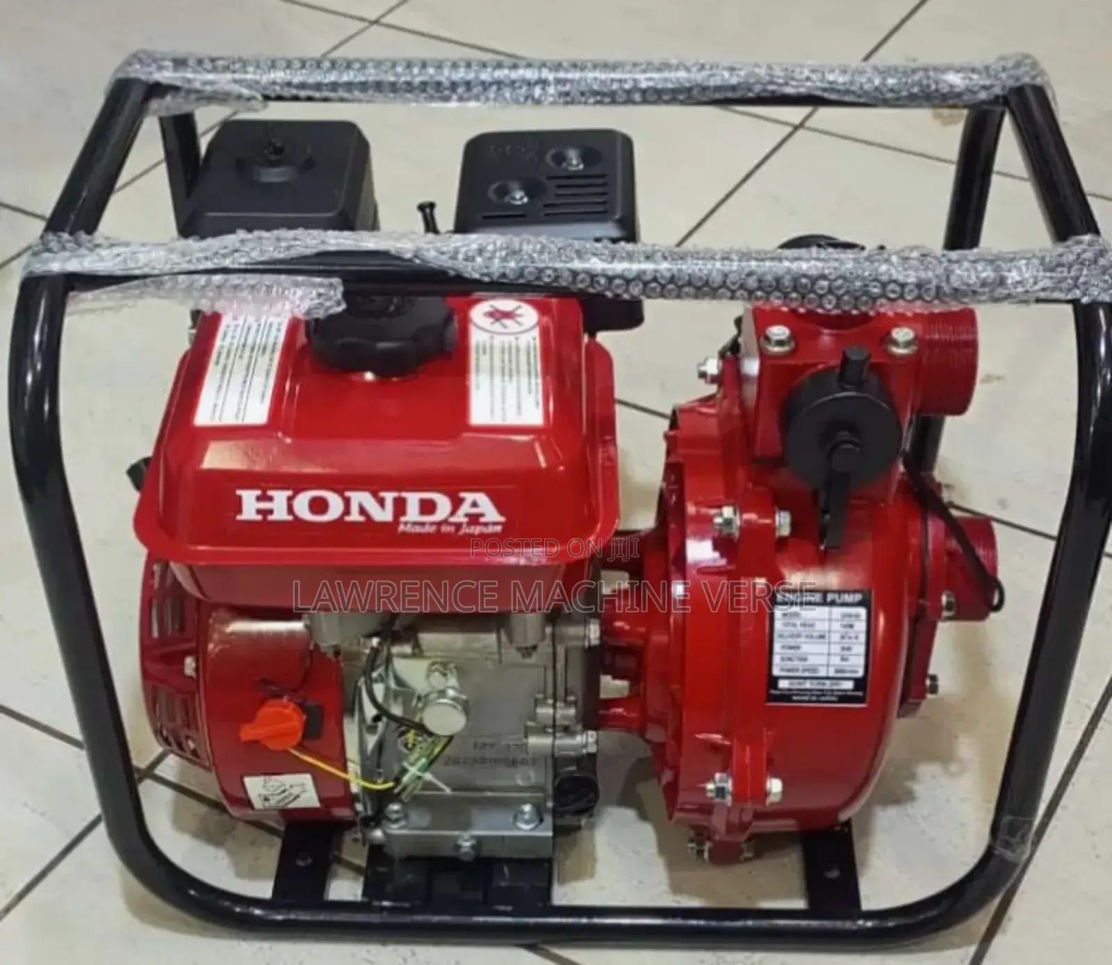 High Pressure Water Pump Honda 2inch