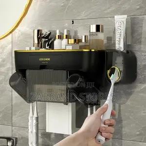 Smart Bathroom Toothbrush Holder
