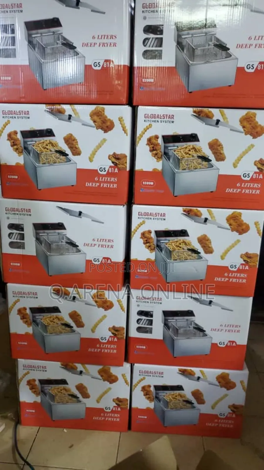 6 Litres Single Deep Fryer
