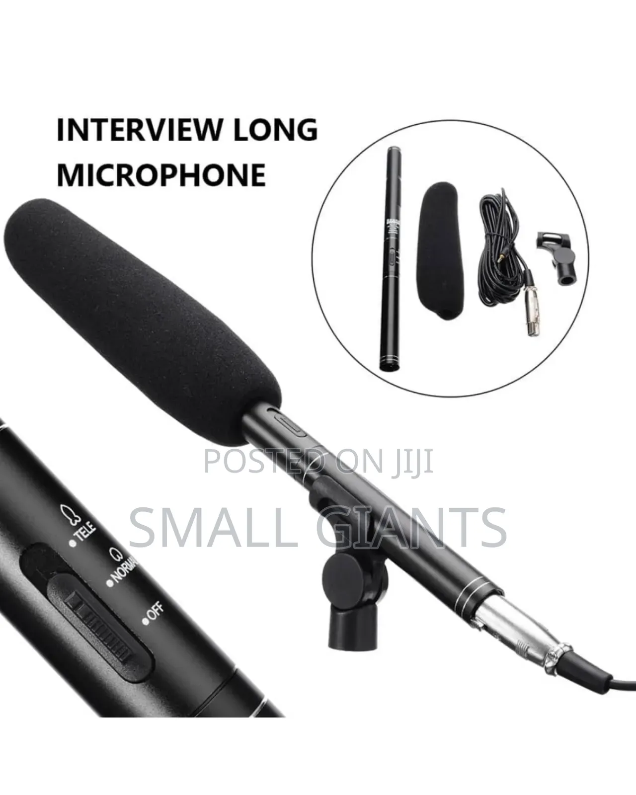 Uni Directional Condenser Microphone/Boom Microphone