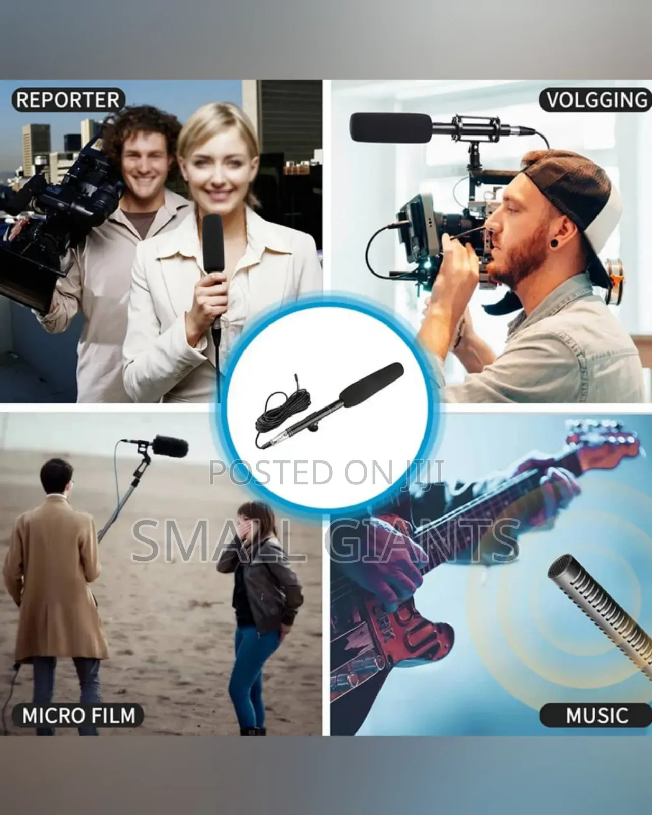Uni Directional Condenser Microphone/Boom Microphone