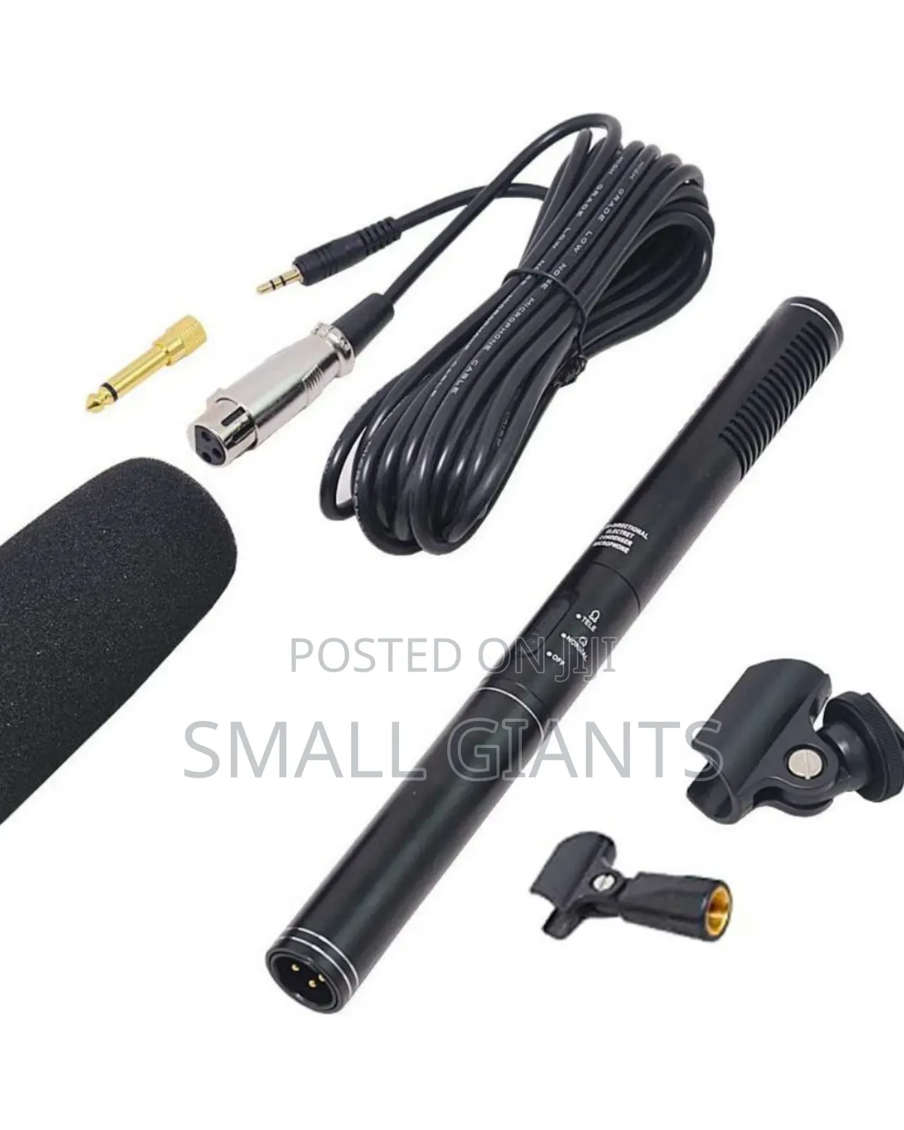 Uni Directional Condenser Microphone/Boom Microphone