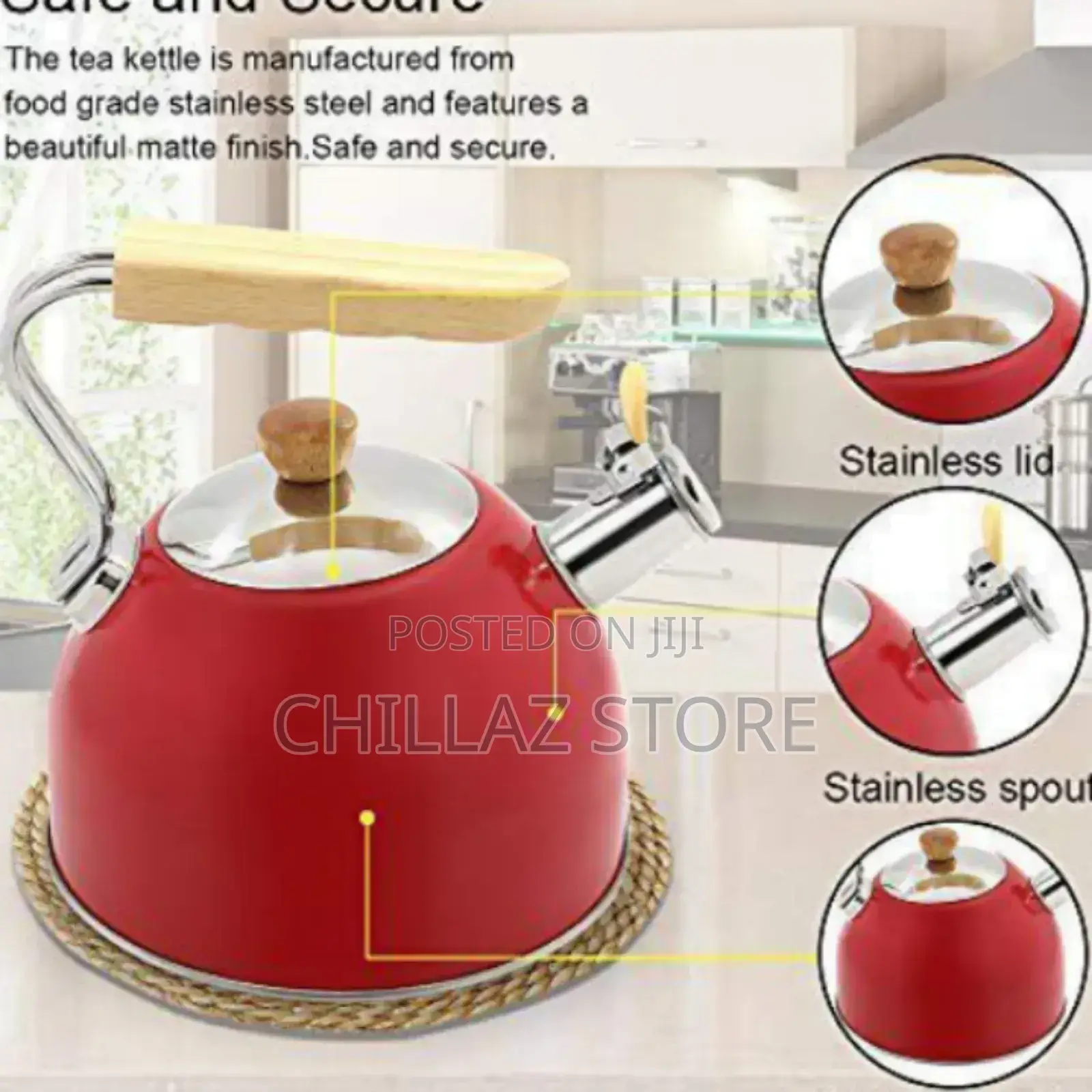 Electric Stovetop Teapot Kettle
