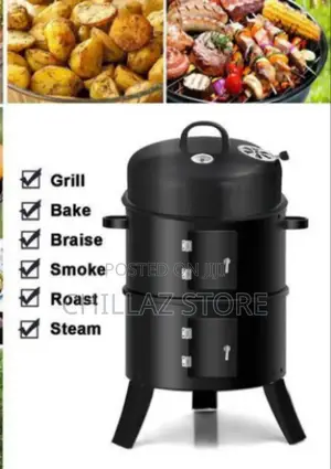 Stainless Steel Charcoal BBQ Grill