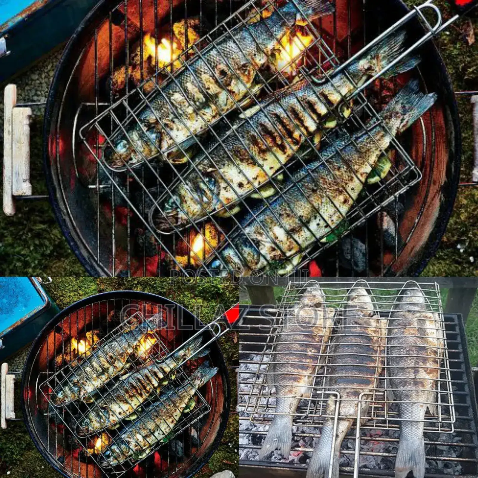 Fresh Fish BBQ Grill Net