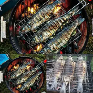Fresh Fish BBQ Grill Net