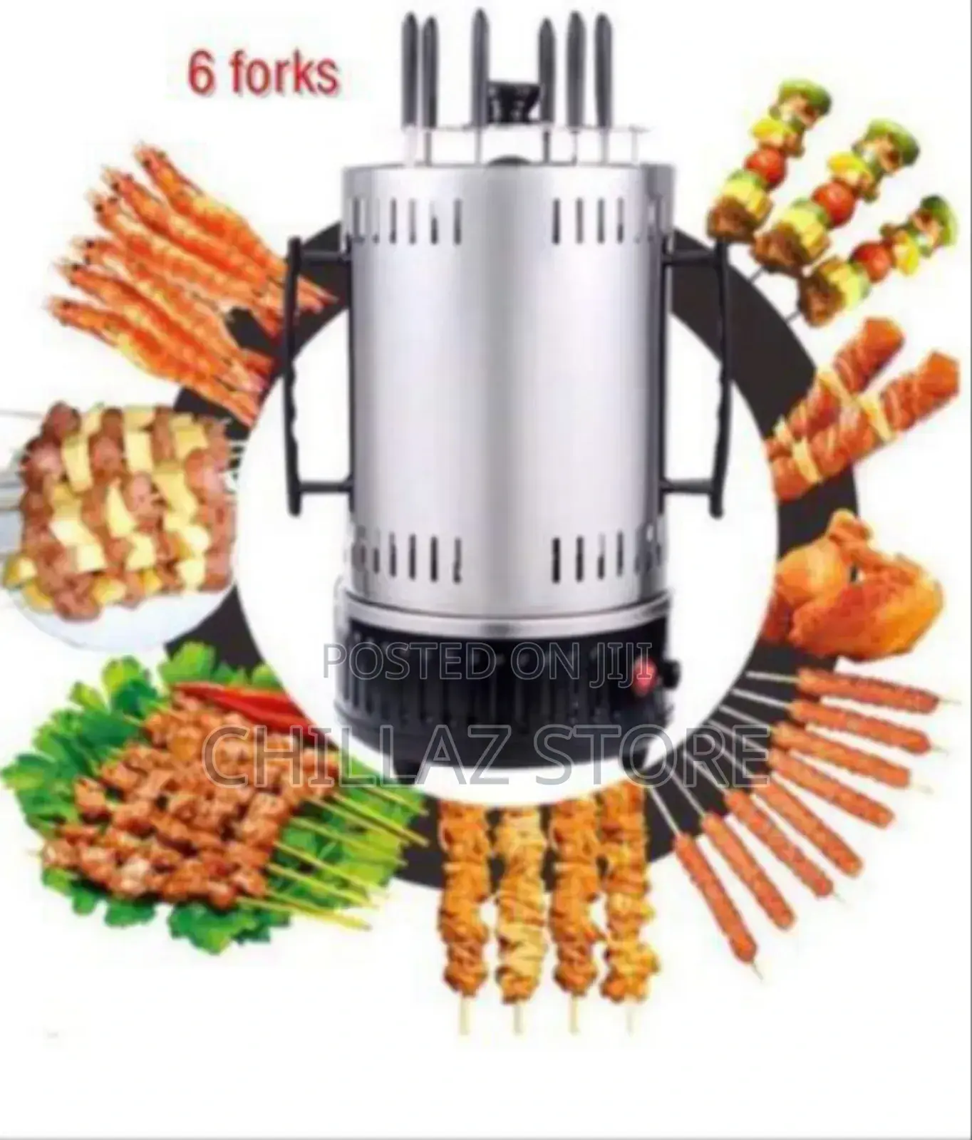 Electric Round BBQ Grill