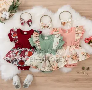 Baby Girl Cute Dresses. From 0-3yrs