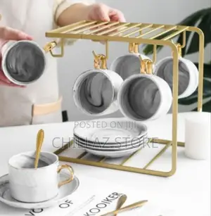 Gold Coffee Cup Holder