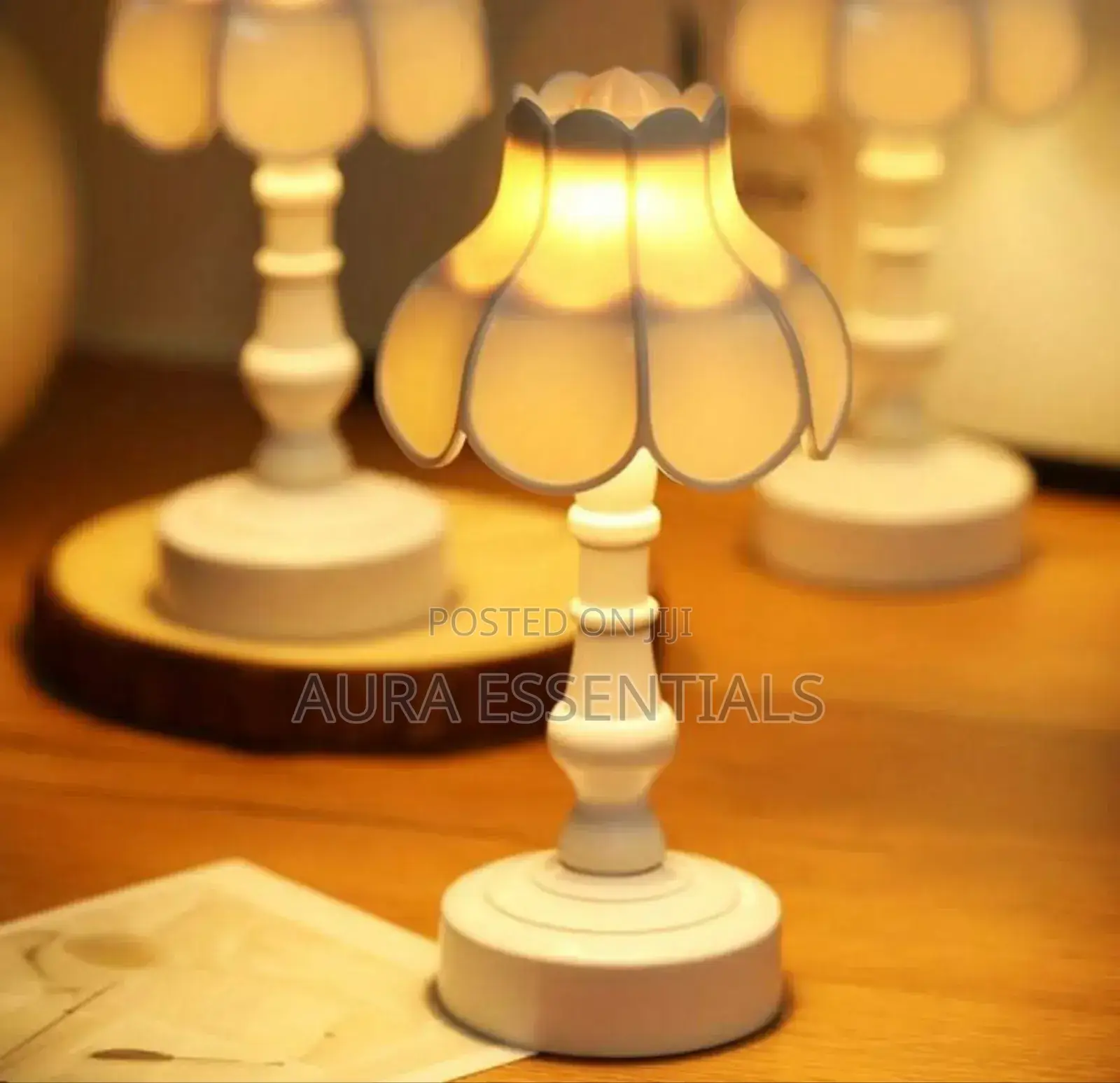 Nordic Vintage Style Led Lotus Night Light
