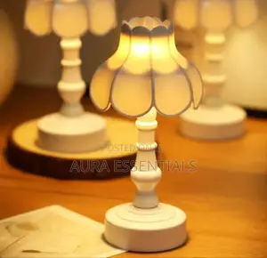 Nordic Vintage Style Led Lotus Night Light
