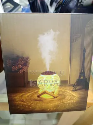 Mini Crystal Humidifier Ball With Colorful Table Lamp