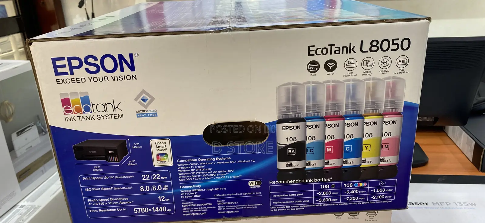 Epson Eco Tank L8050