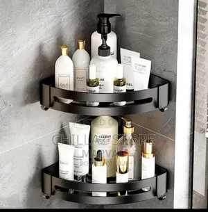 Metallic Double Mounted Shelf Rack