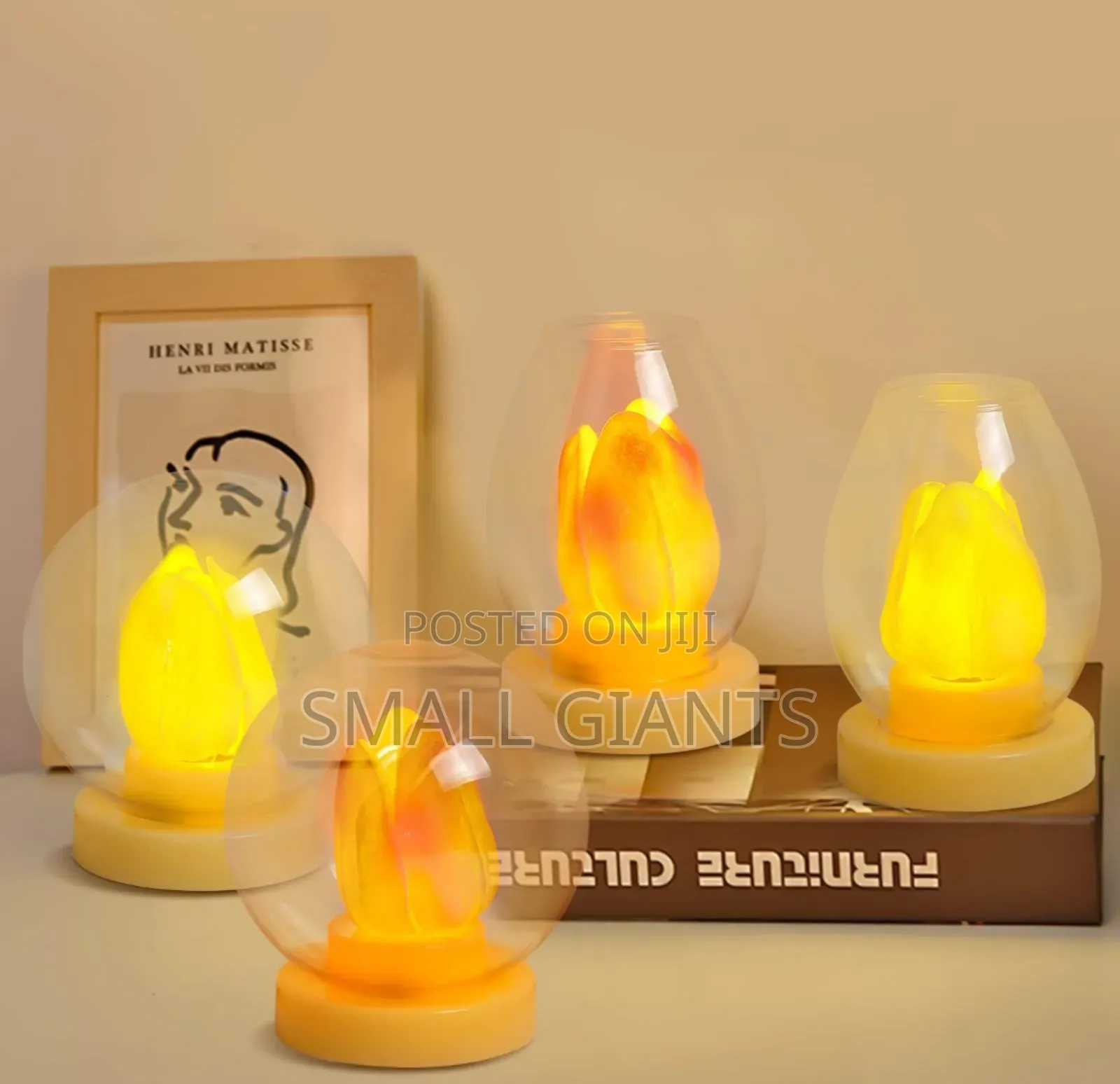 LED Tulip Ambient Bedside Night Light