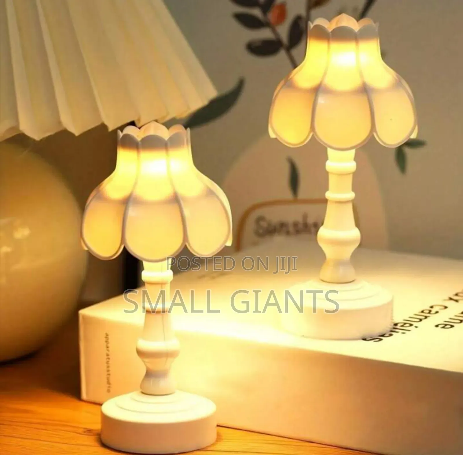 Nordic Vintage Style Led Lotus Night Light