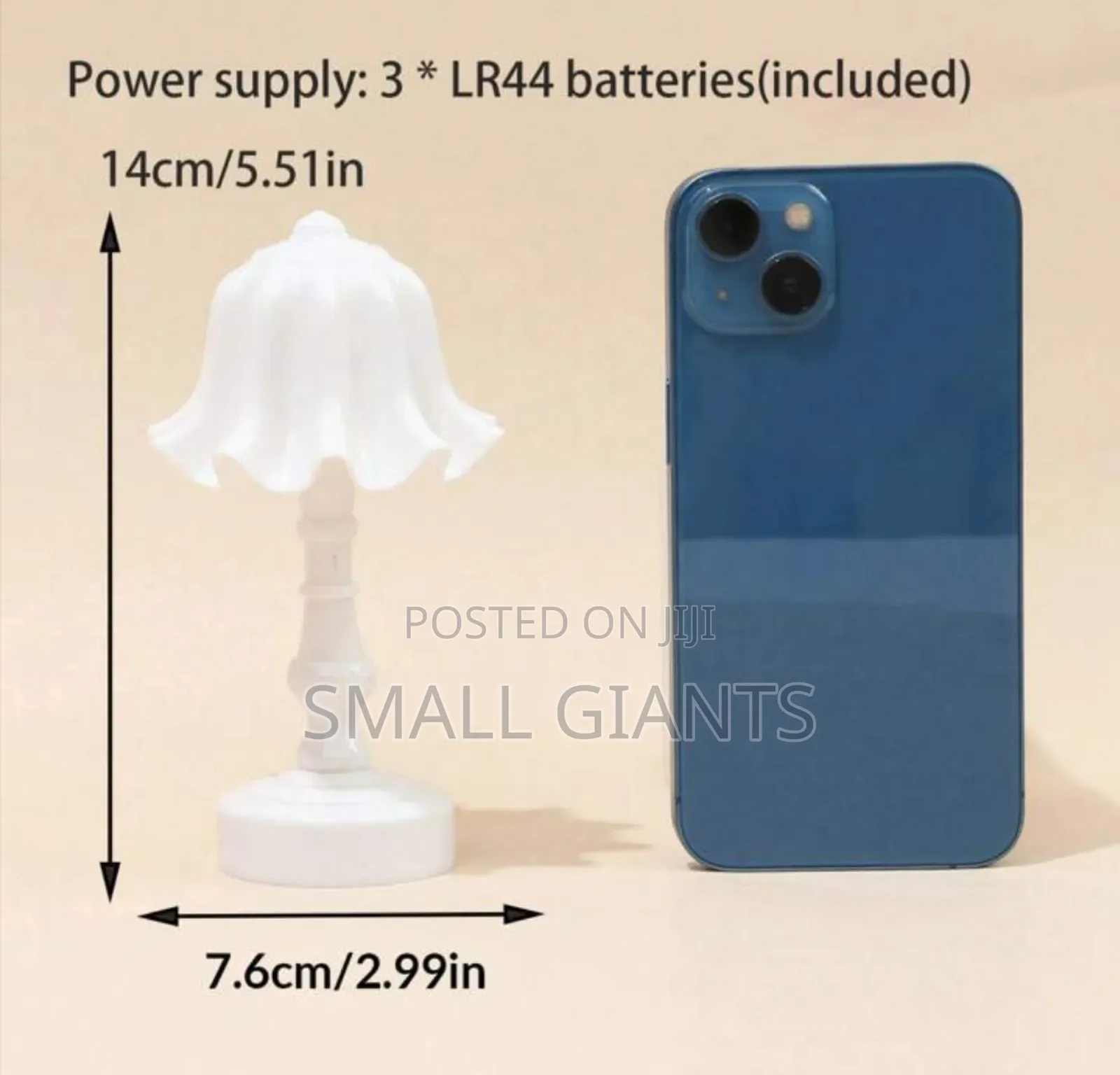 1pc Lotus Small LED Table Lamp